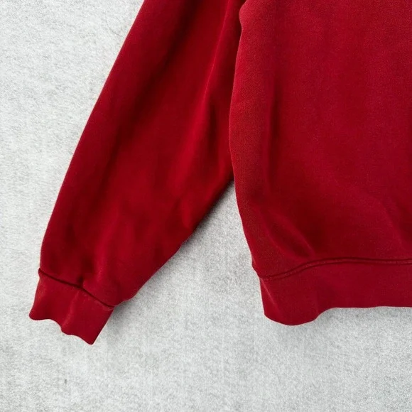 Playboy X Pacsun Sweatshirt Womens SMALL Red‎ Bunny Long Sleeve Crew Neck - Picture 12 of 14